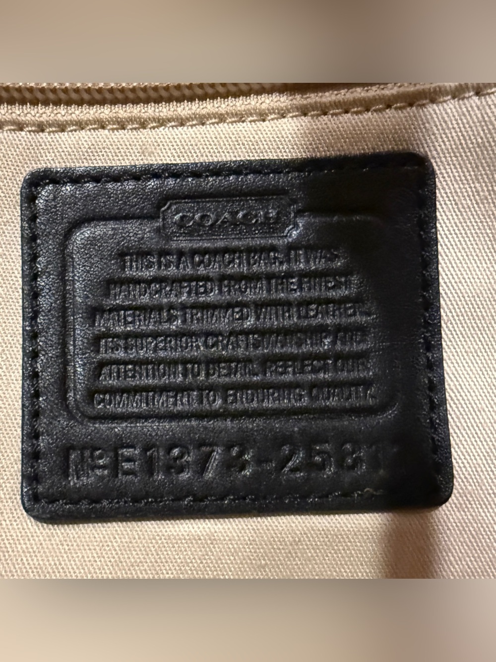 Coach Legacy Chelsea Carryall 25811 Donegal Print Leather Satchel Bag - Picture 5 of 8